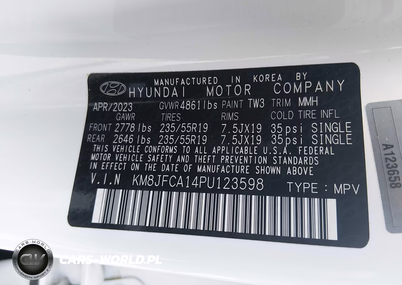2023 Hyundai Tucson Hybrid Sel Convenience VIN:KM8JFCA14PU123598 - 9