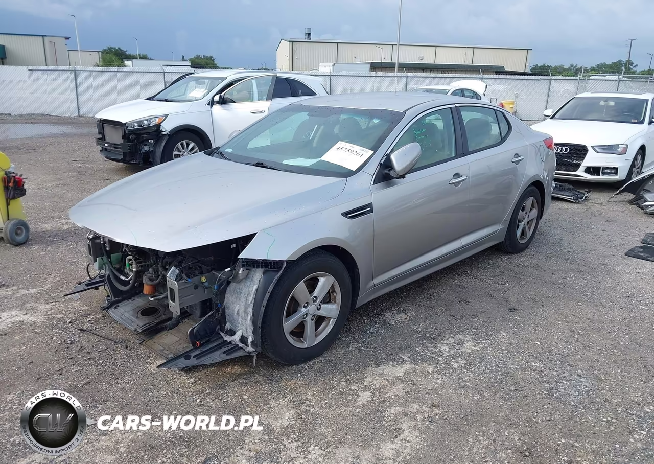 2014 Kia Optima Lx VIN:5XXGM4A72EG266230 - 2