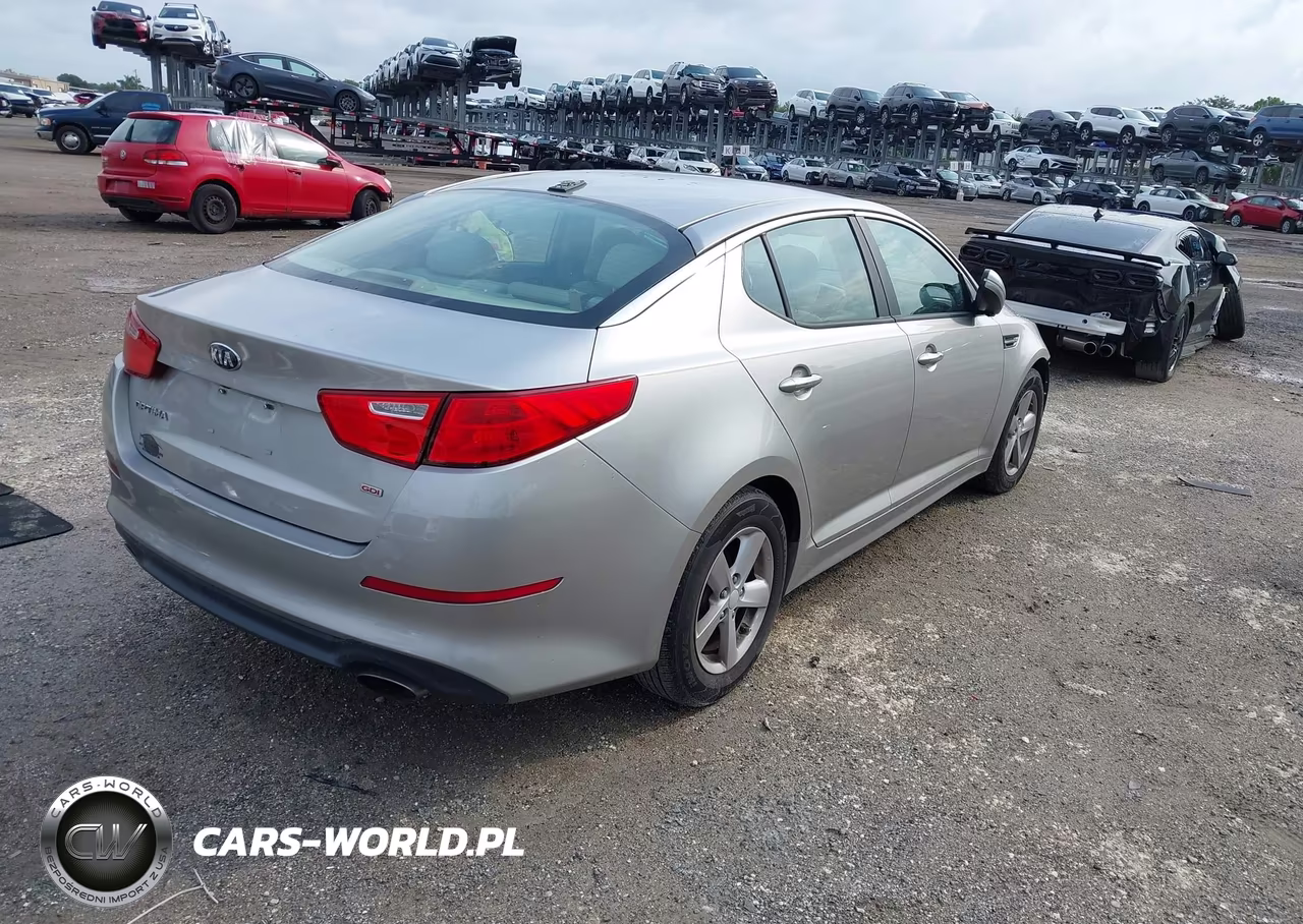 2014 Kia Optima Lx VIN:5XXGM4A72EG266230 - 4