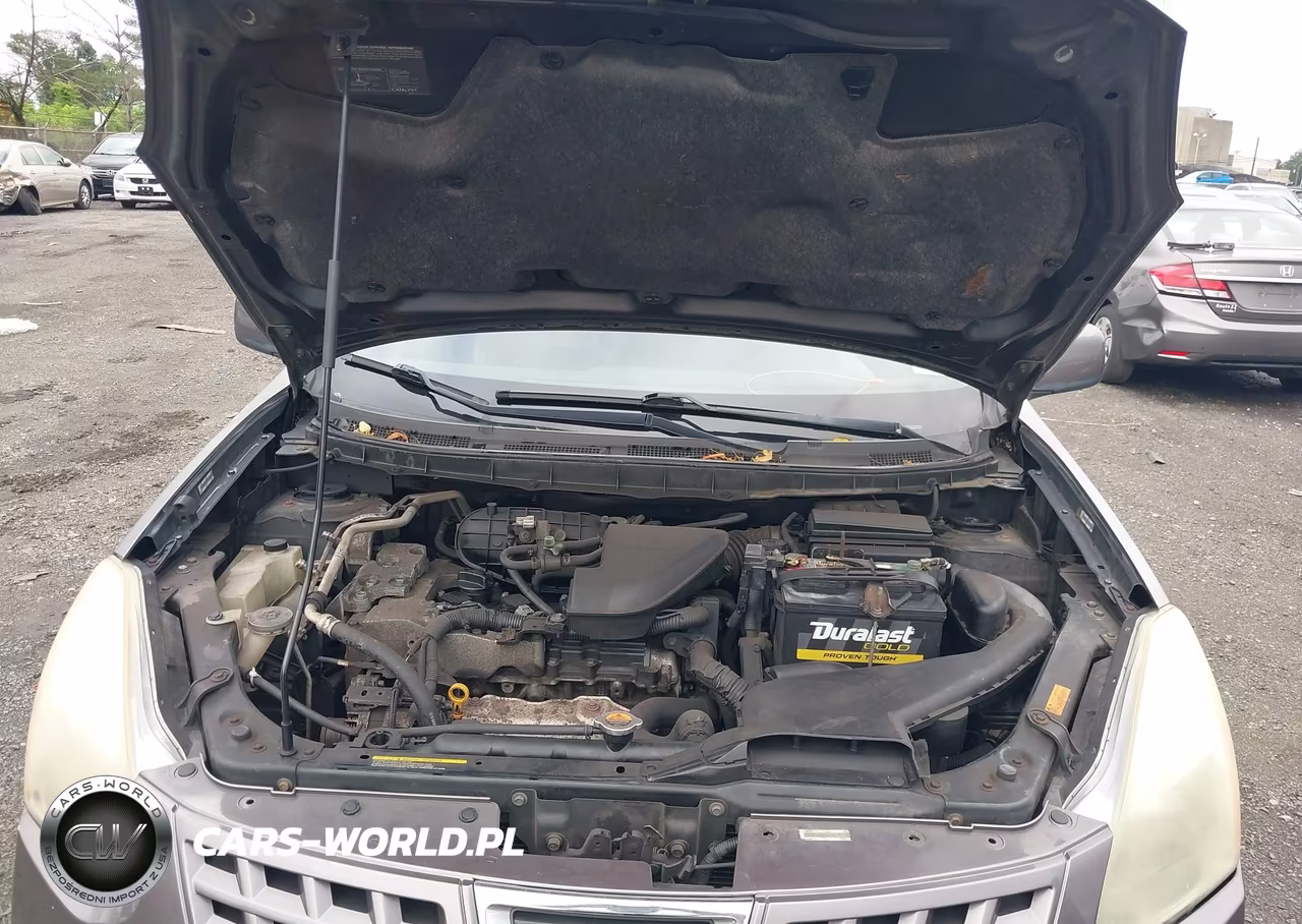 2008 Nissan Rogue Sl VIN:JN8AS58V88W114613 - 10