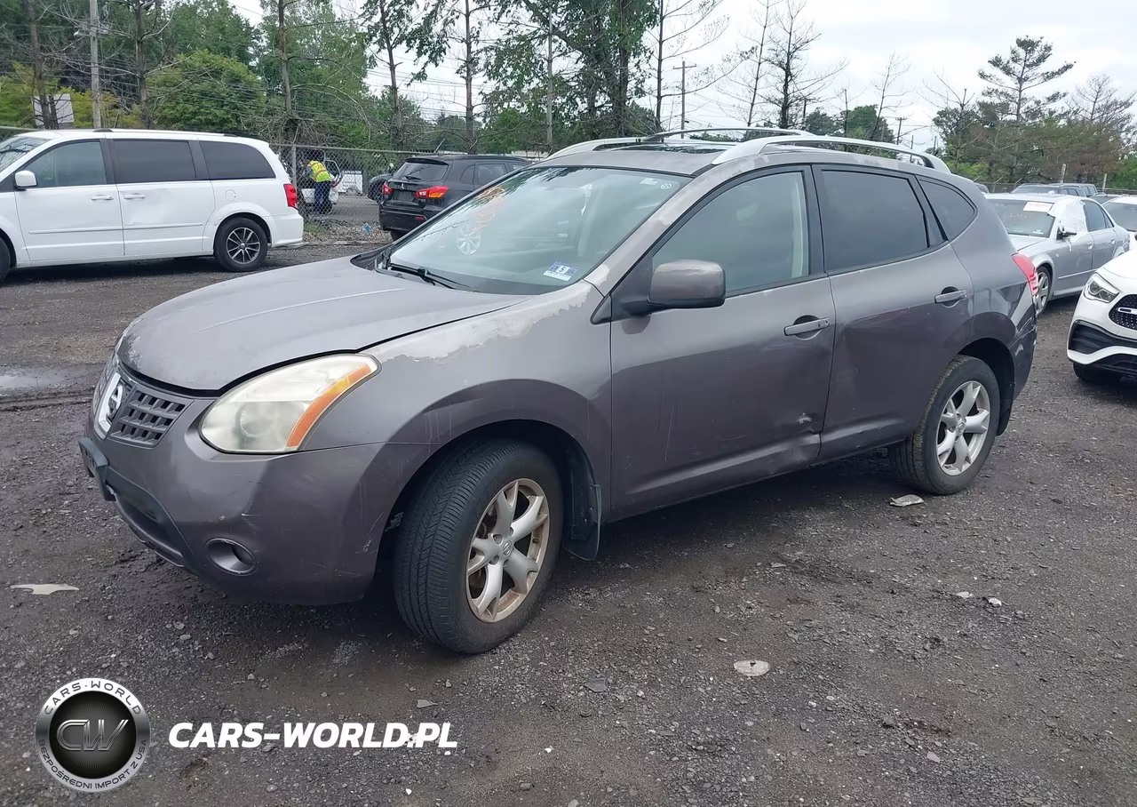 2008 Nissan Rogue Sl VIN:JN8AS58V88W114613 - 2
