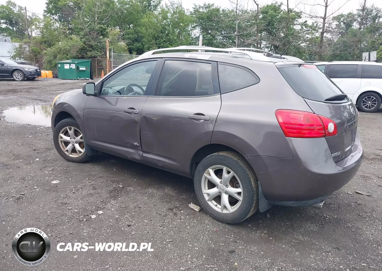 2008 Nissan Rogue Sl VIN:JN8AS58V88W114613 - 3