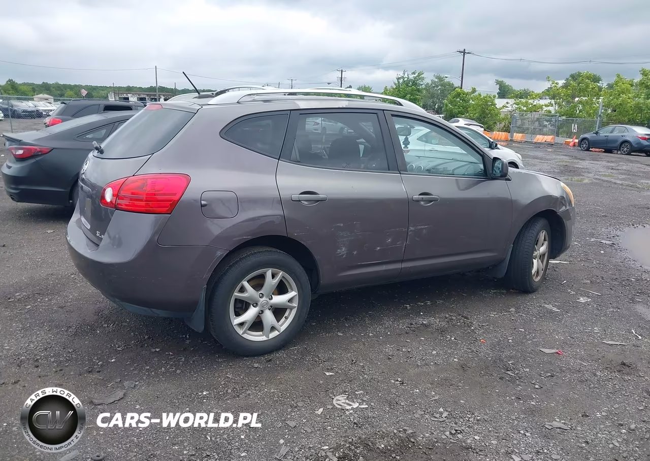 2008 Nissan Rogue Sl VIN:JN8AS58V88W114613 - 4