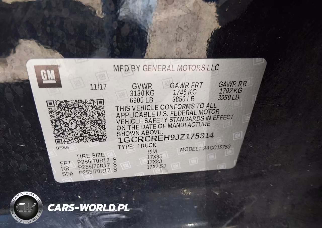 2018 Chevrolet Silverado 1500 1Lt VIN:1GCRCREH9JZ175314 - 9