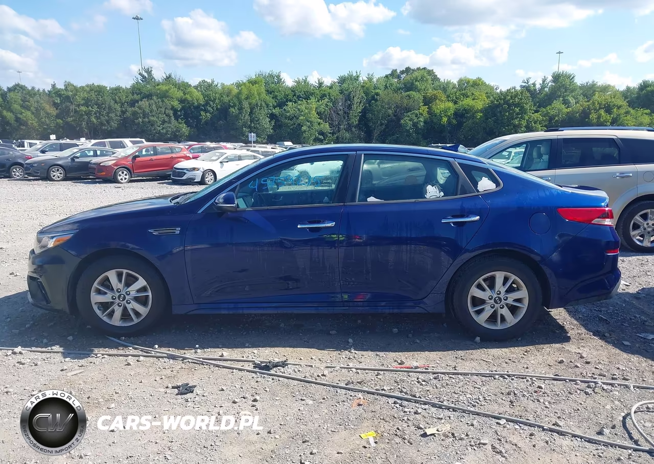 2019 Kia Optima Lx VIN:5XXGT4L3XKG279834 - 14