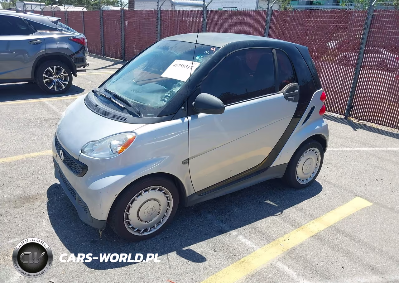 2013 Smart Fortwo Pure VIN:WMEEJ3BA6DK706136 - 2
