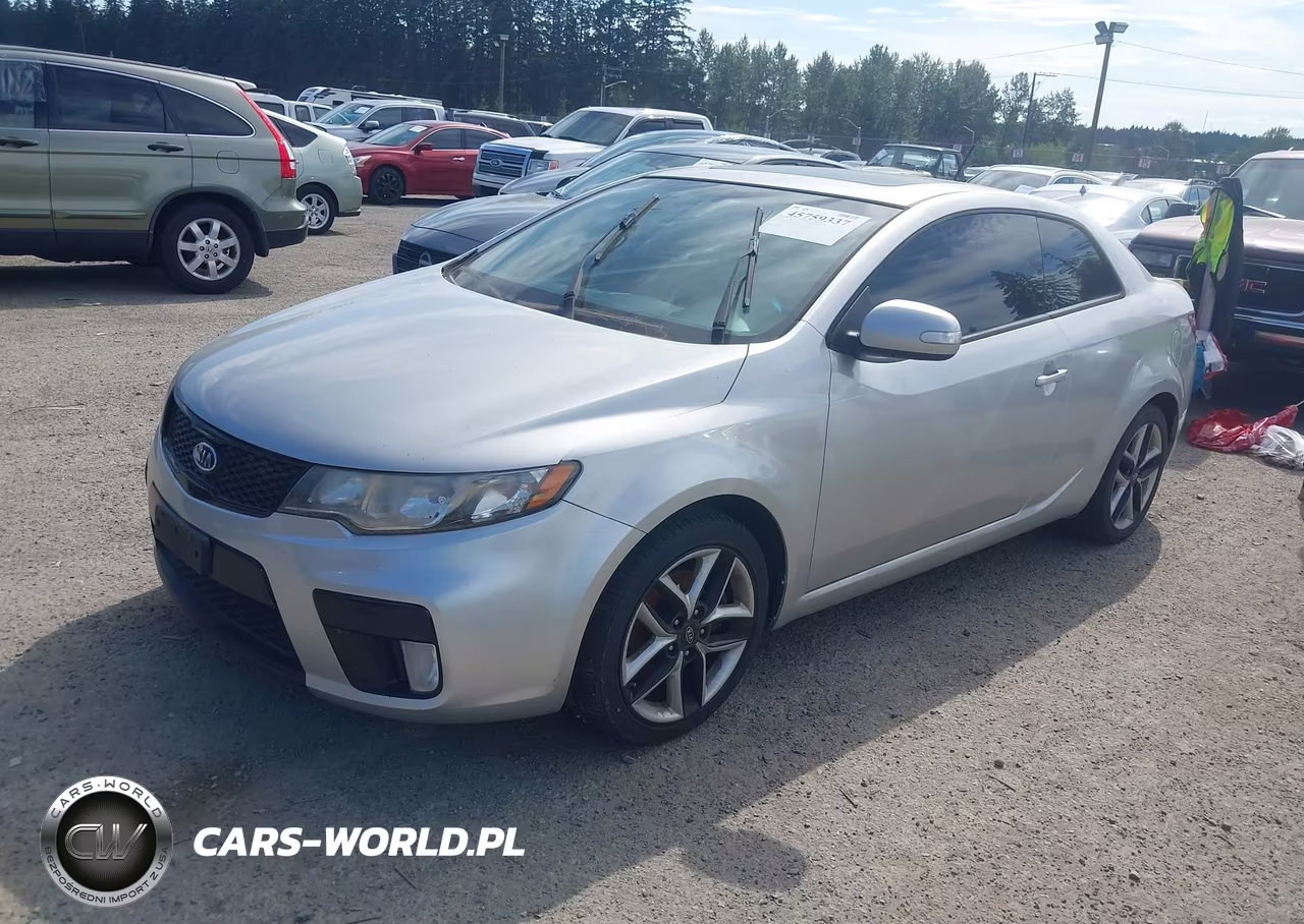 2010 Kia Forte Koup Sx VIN:KNAFW6A30A5246035 - 2