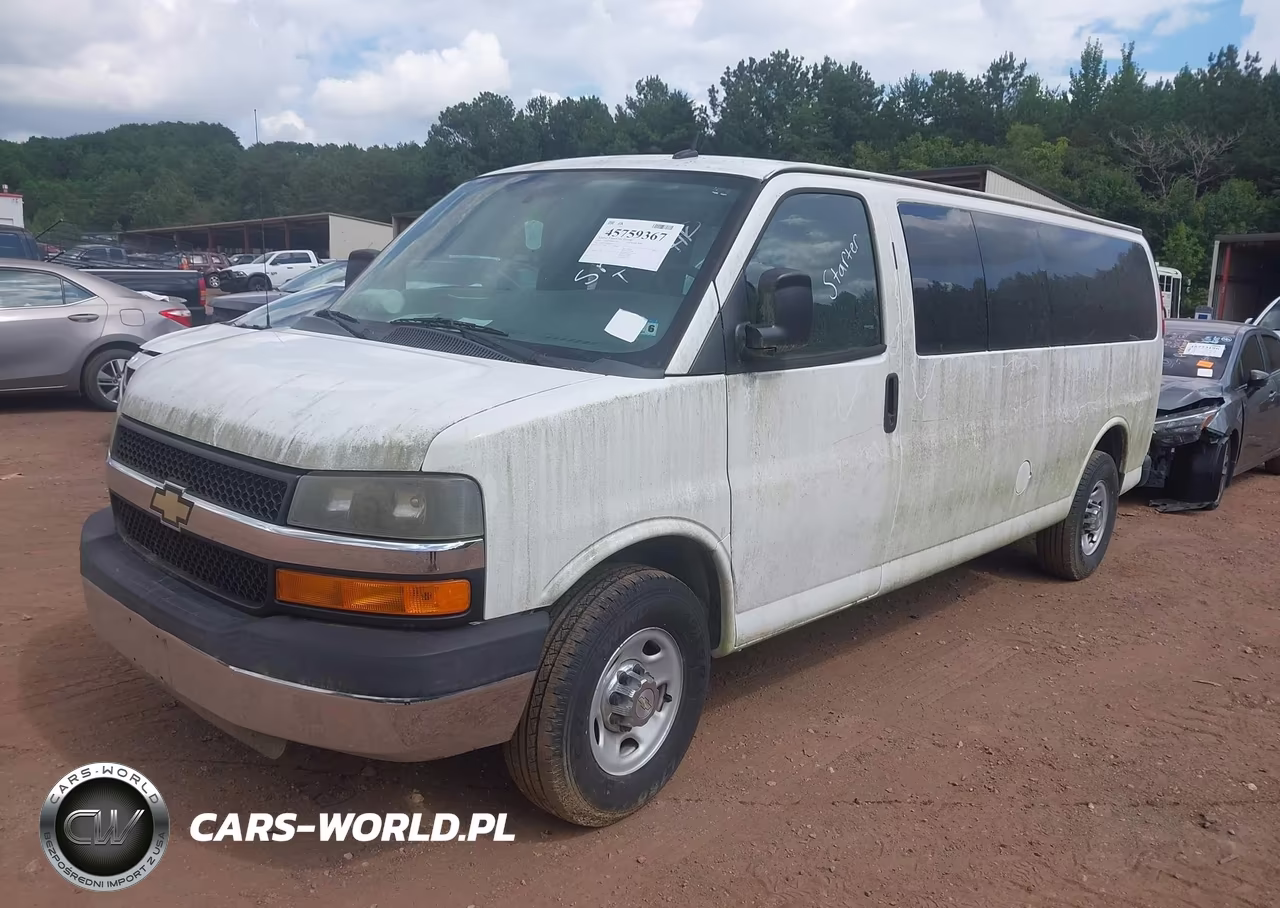 2014 Chevrolet Express 3500 Lt VIN:1GAZG1FG0E1164453 - 2