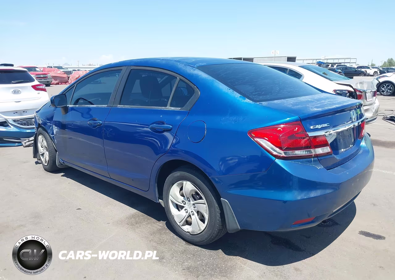 2014 Honda Civic Lx VIN:19XFB2F51EE083455 - 3
