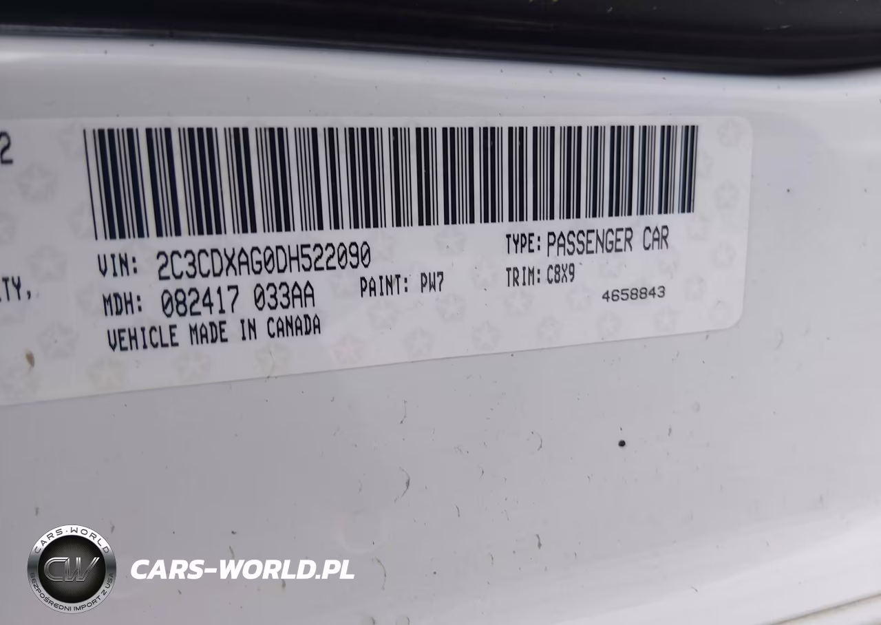 2013 Dodge Charger Police VIN:2C3CDXAG0DH522090 - 9