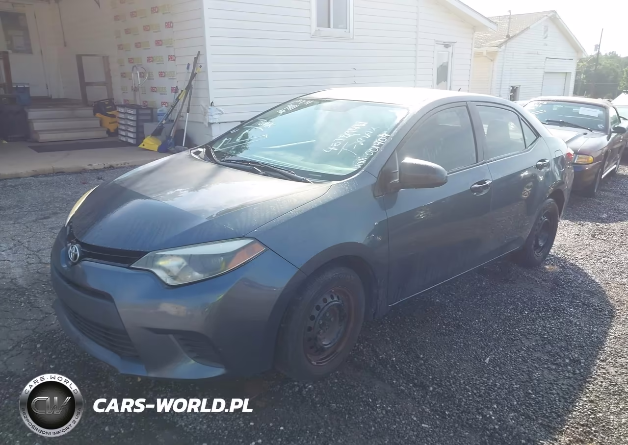 2014 Toyota Corolla Le VIN:5YFBURHE7EP001404 - 2