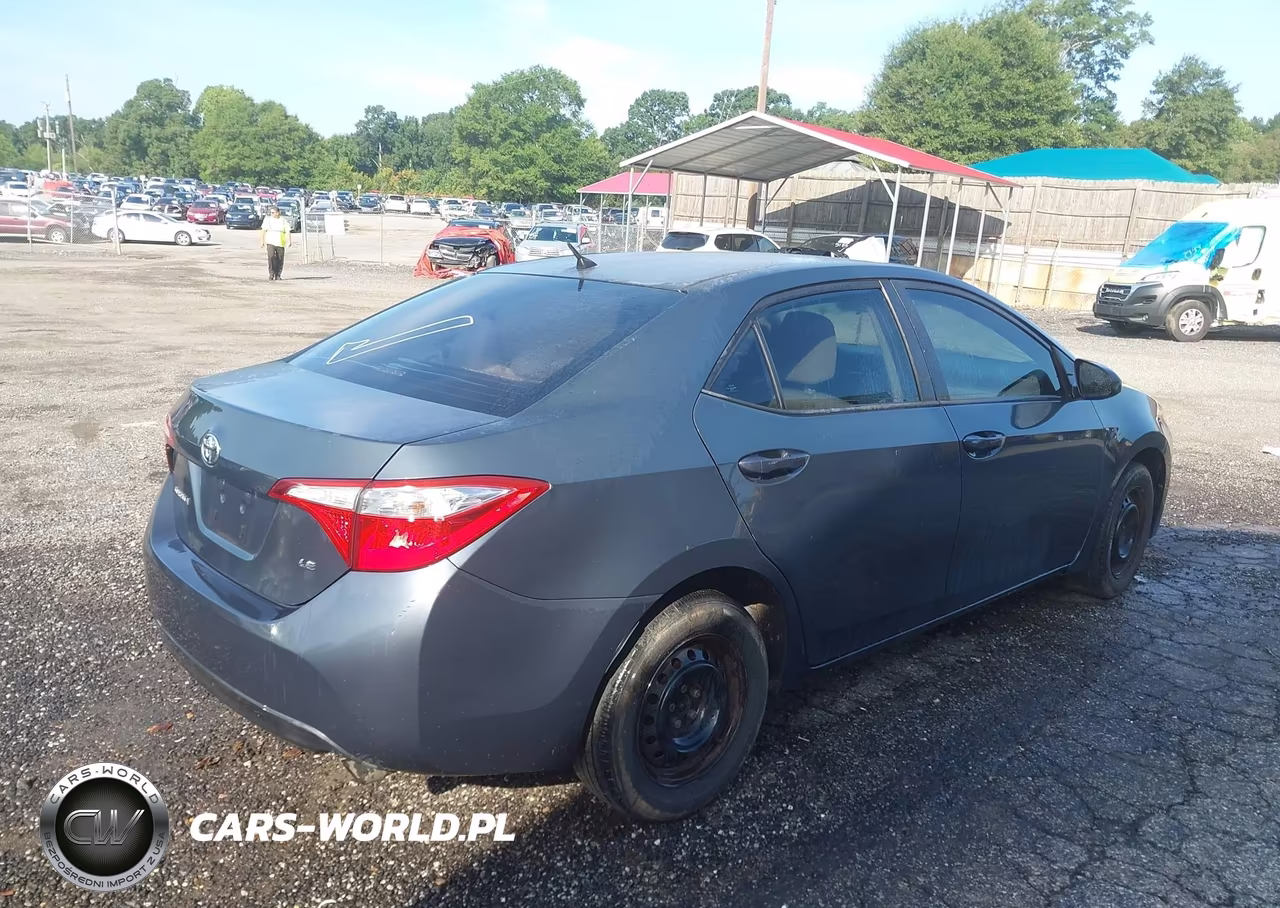 2014 Toyota Corolla Le VIN:5YFBURHE7EP001404 - 4