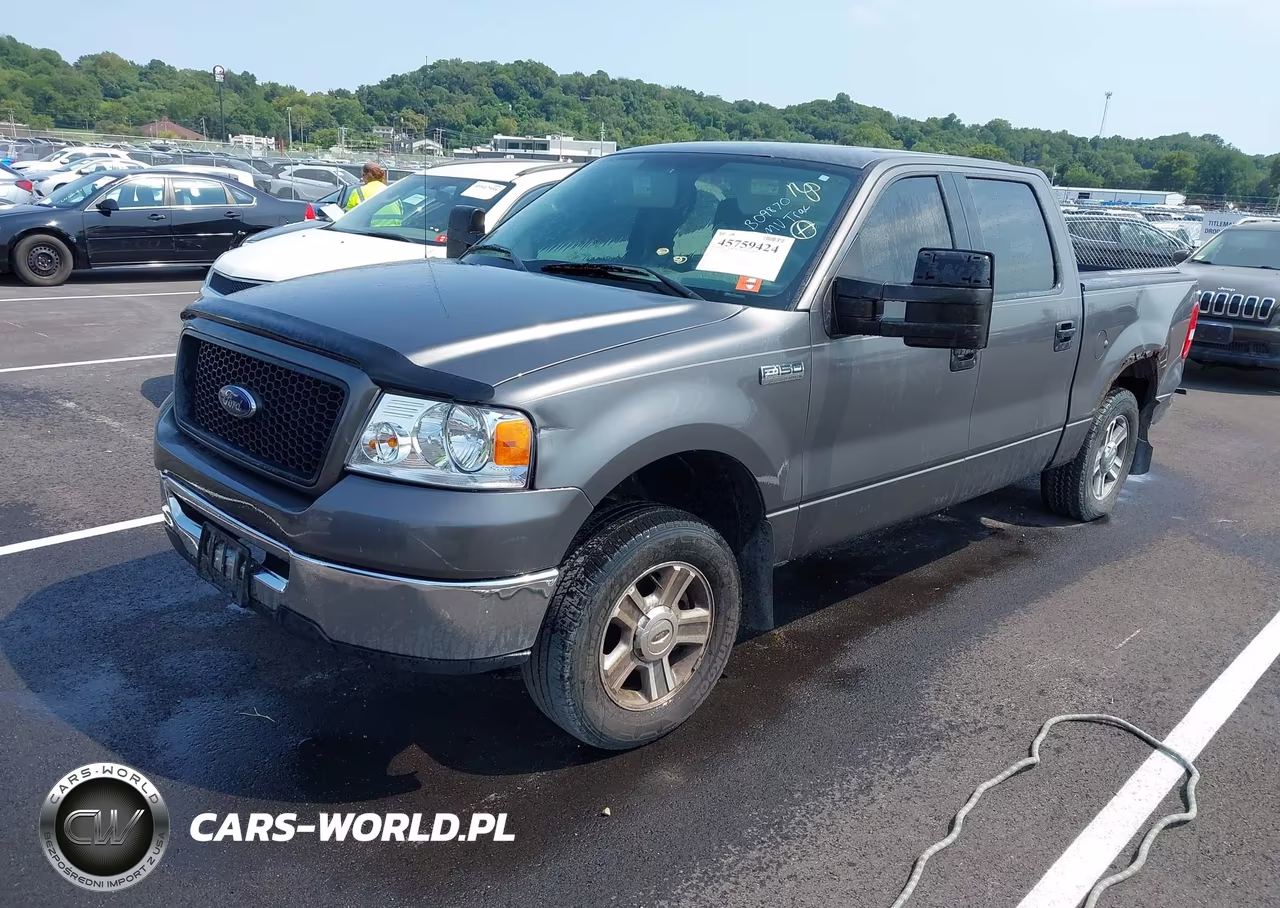 2006 Ford F-150 Xlt VIN:1FTRW12W06FB09870 - 2
