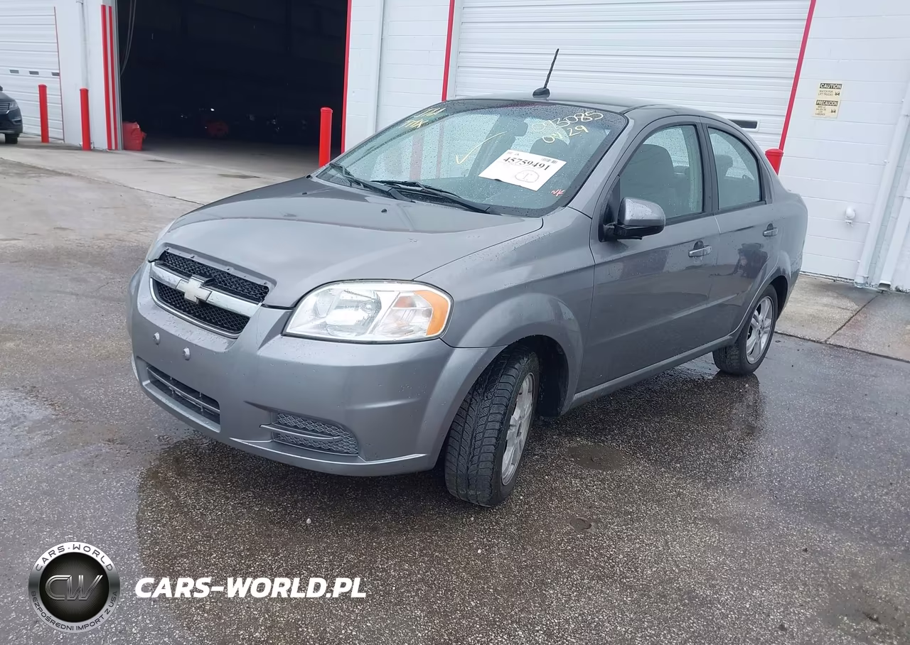 2010 Chevrolet Aveo Lt VIN:KL1TD5DE0AB093085 - 2