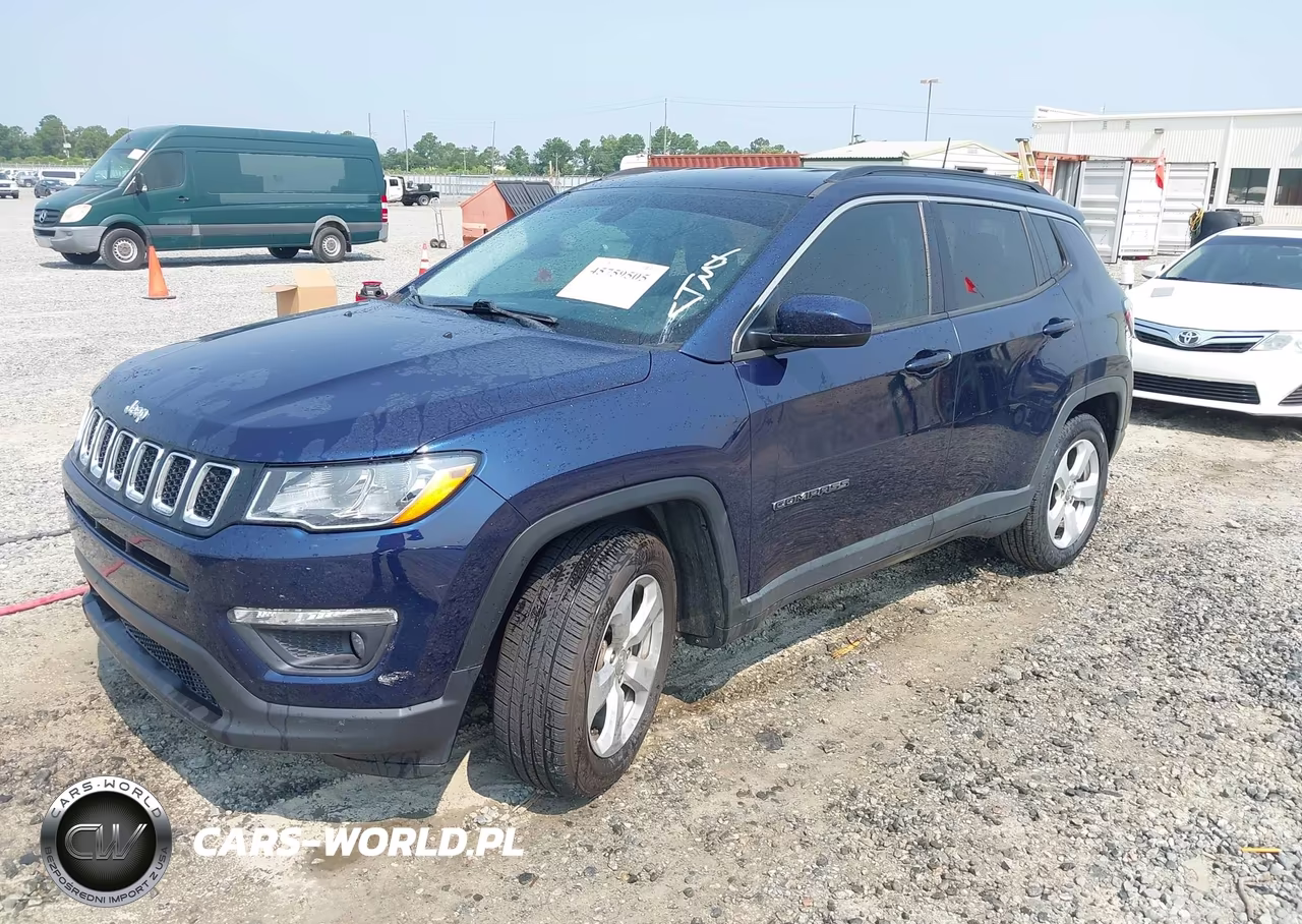 2019 Jeep Compass Latitude Fwd VIN:3C4NJCBB4KT802673 - 2