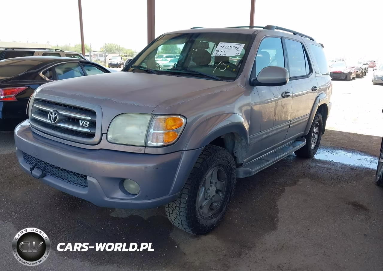 2002 Toyota Sequoia Limited VIN:5TDBT48A72S074830 - 2