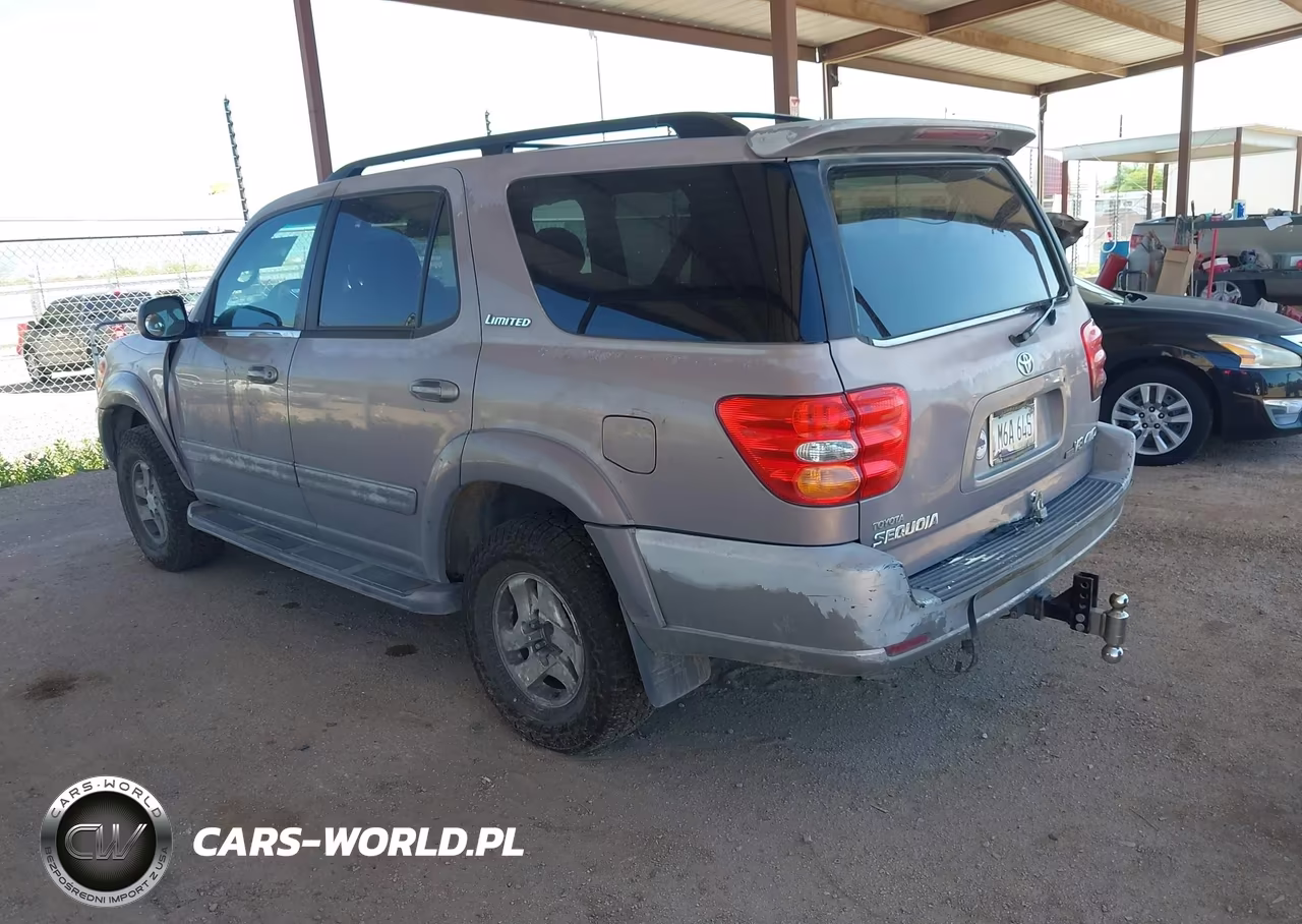 2002 Toyota Sequoia Limited VIN:5TDBT48A72S074830 - 3