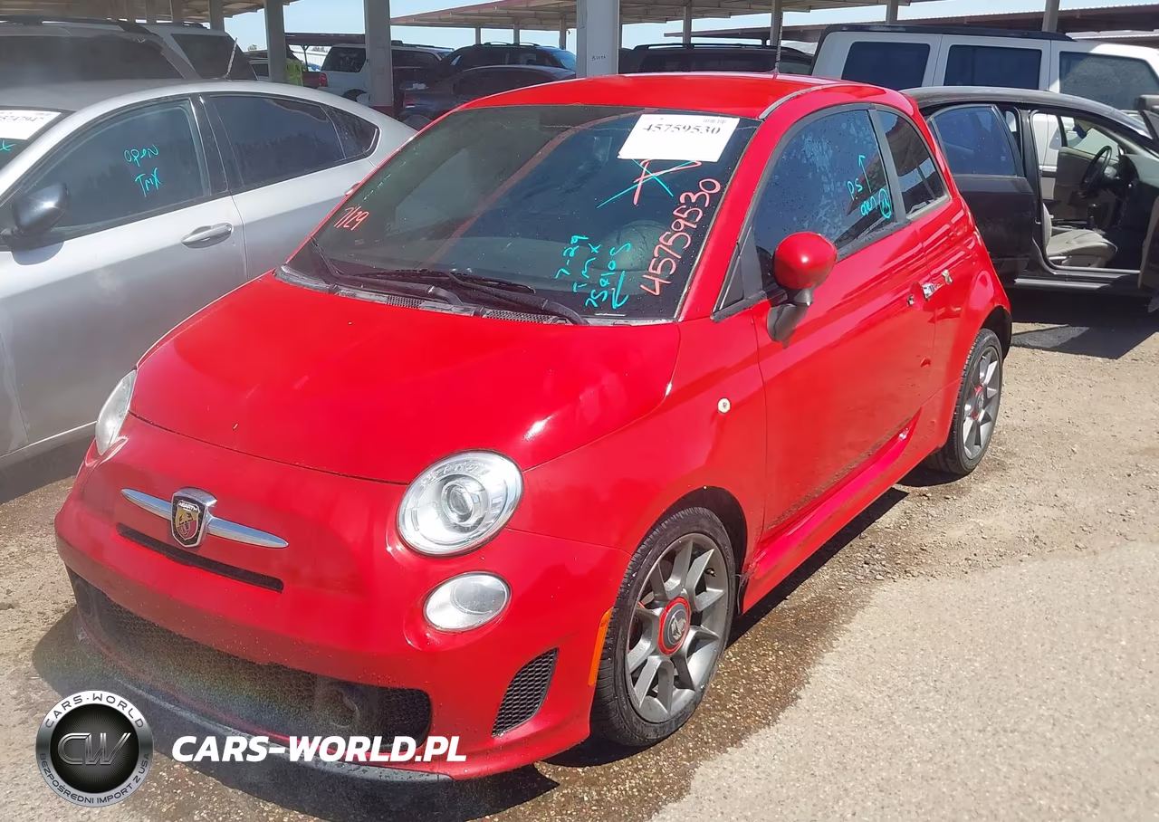 2013 Fiat 500 Abarth VIN:3C3CFFFH0DT754105 - 2