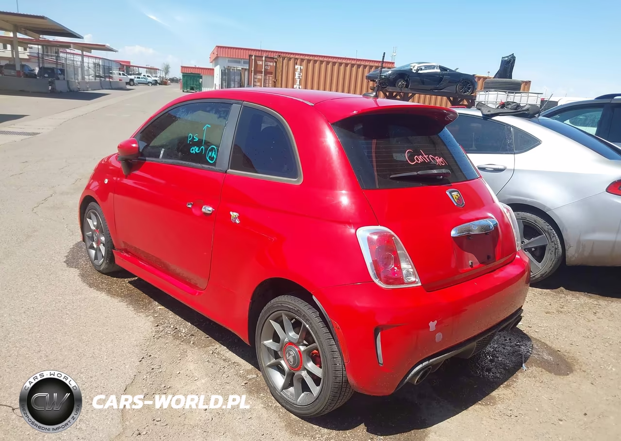 2013 Fiat 500 Abarth VIN:3C3CFFFH0DT754105 - 3