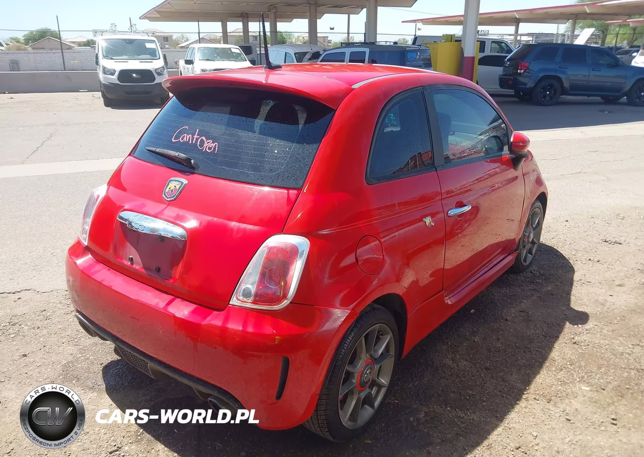 2013 Fiat 500 Abarth VIN:3C3CFFFH0DT754105 - 4