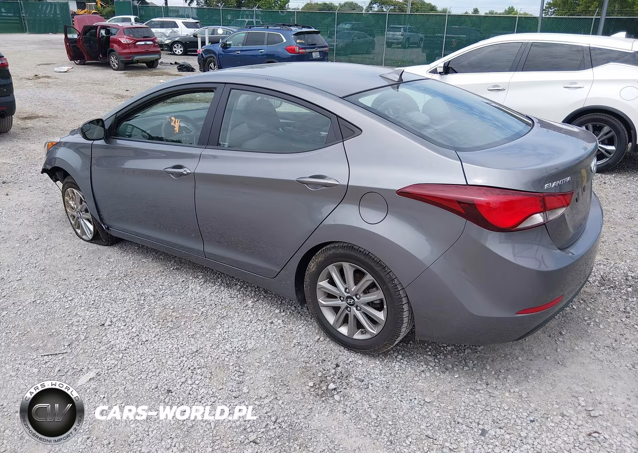 2014 Hyundai Elantra Se VIN:5NPDH4AE8EH503149 - 3
