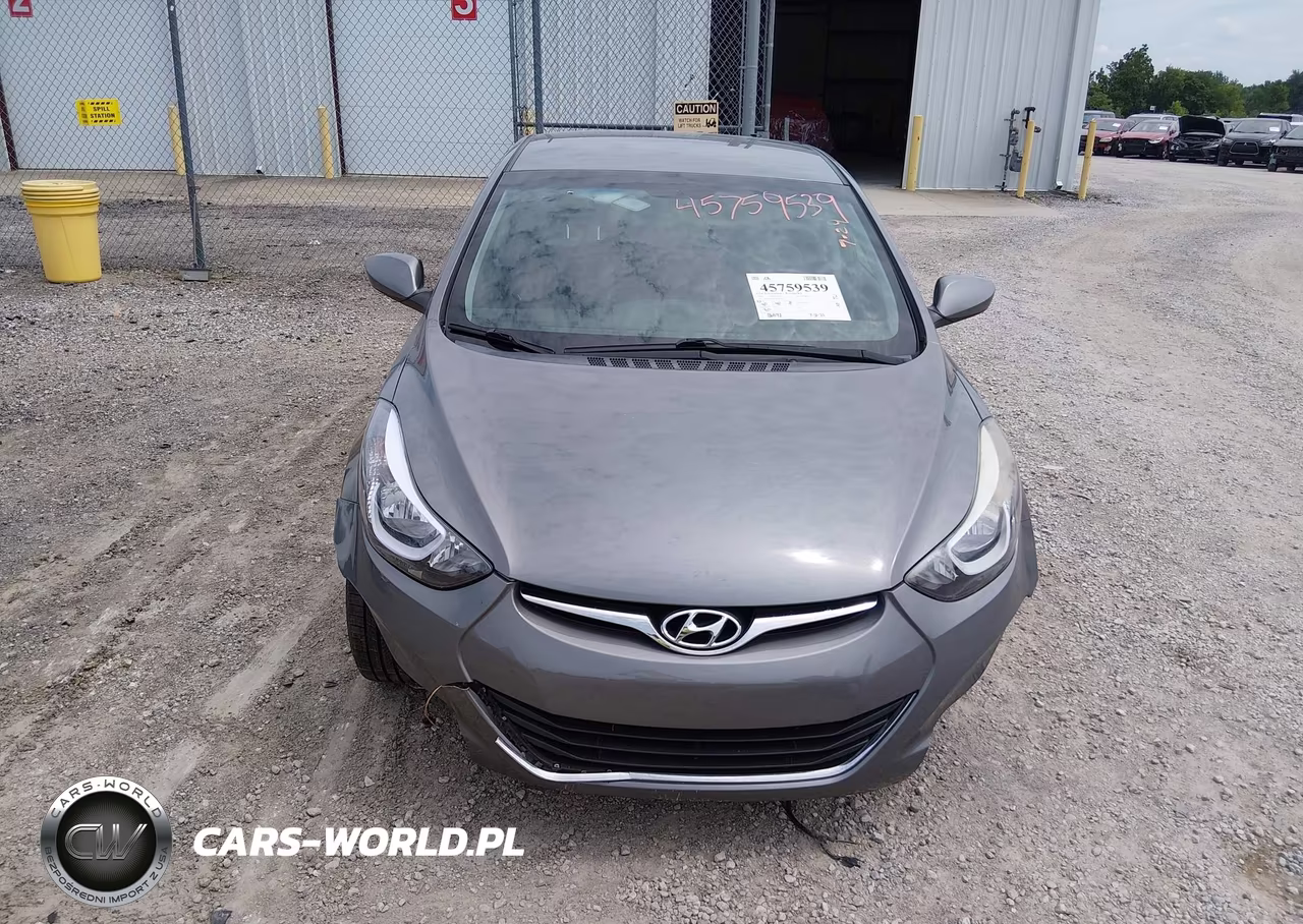 2014 Hyundai Elantra Se VIN:5NPDH4AE8EH503149 - 6