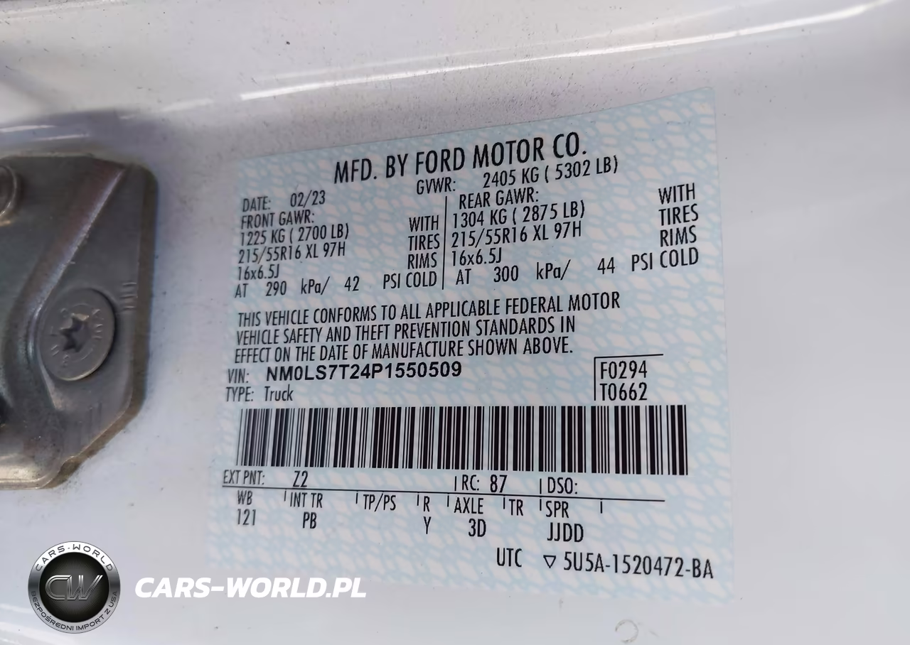 2023 Ford Transit Connect Xlt VIN:NM0LS7T24P1550509 - 9