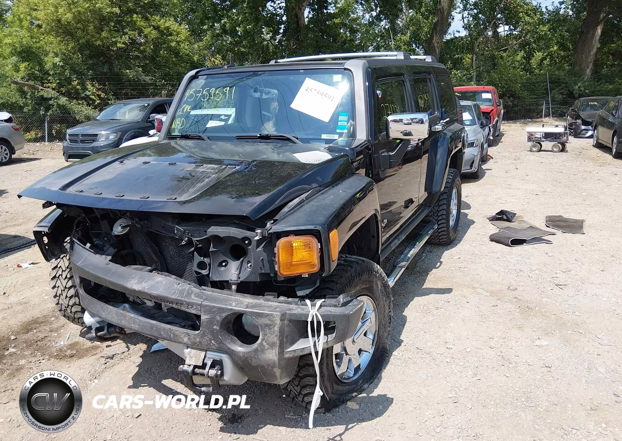 2008 Hummer H3 Suv Luxury VIN:5GTEN13E588122170 - 2