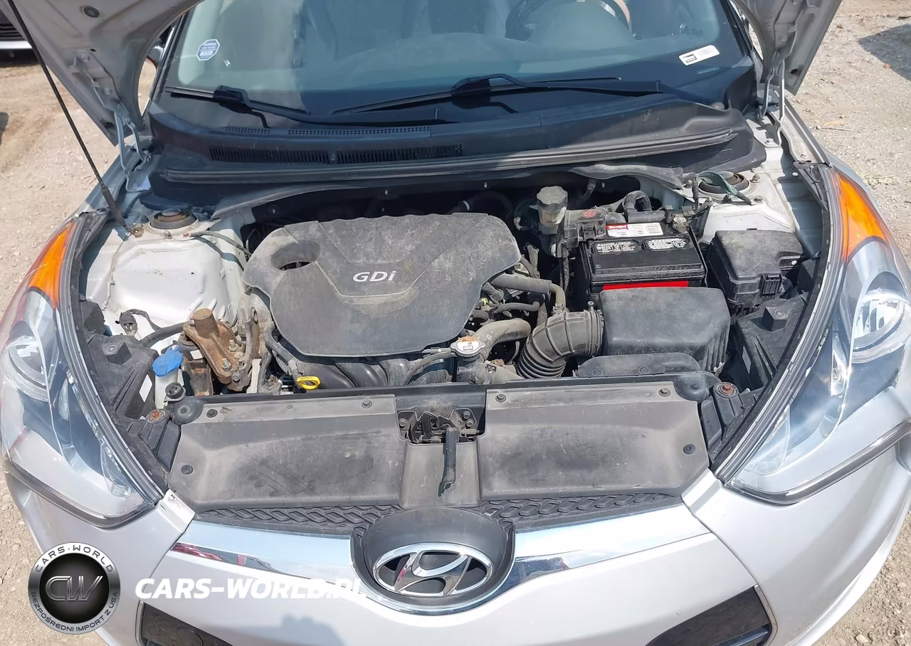2012 Hyundai Veloster Base W-Gray VIN:KMHTC6AD1CU071239 - 10