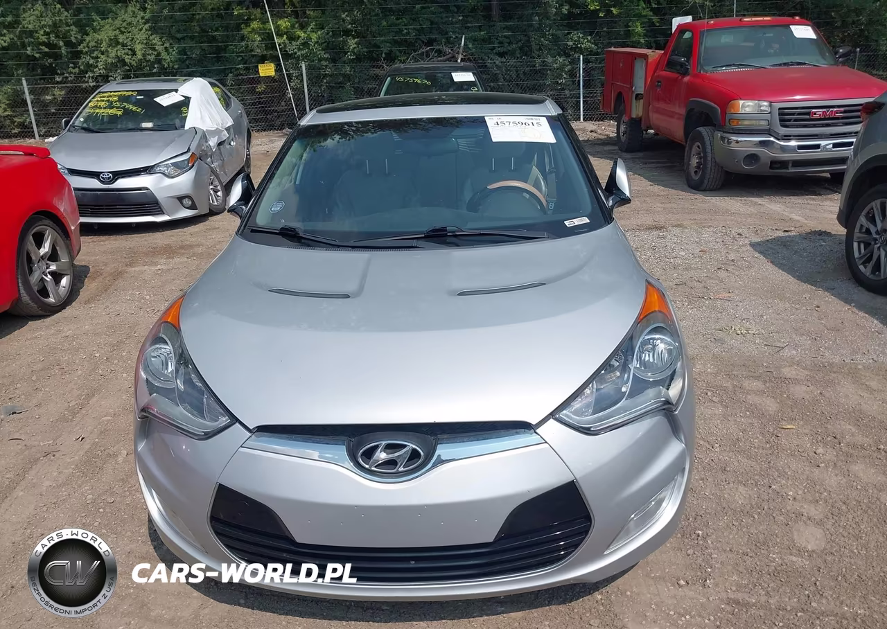 2012 Hyundai Veloster Base W-Gray VIN:KMHTC6AD1CU071239 - 6