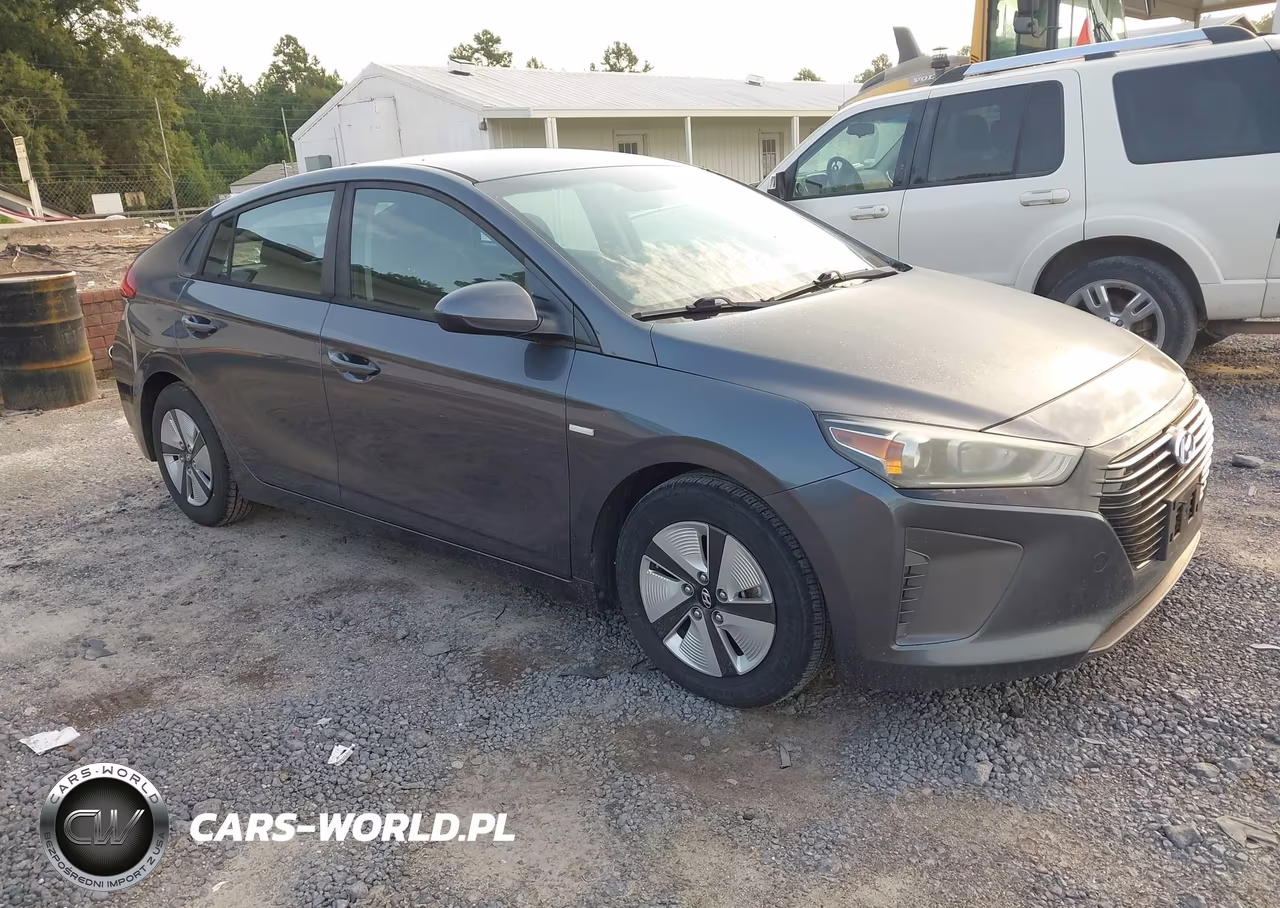 2018 Hyundai Ioniq Hybrid Blue