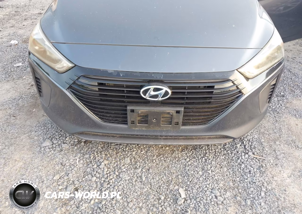 2018 Hyundai Ioniq Hybrid Blue VIN:KMHC65LC9JU076482 - 14