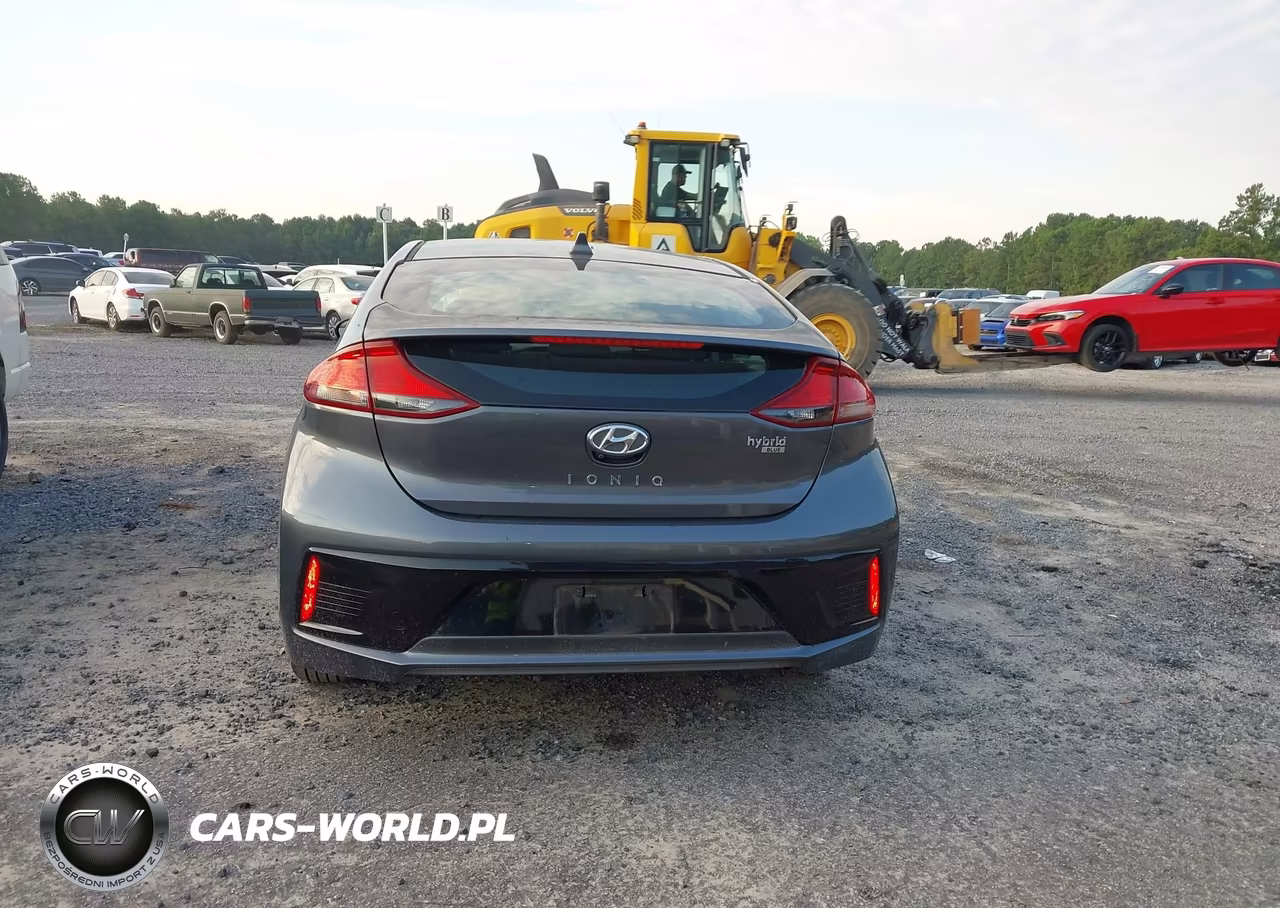 2018 Hyundai Ioniq Hybrid Blue VIN:KMHC65LC9JU076482 - 19