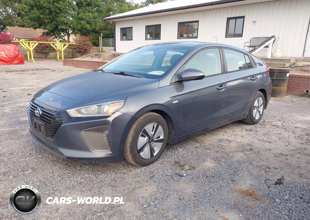 2018 Hyundai Ioniq Hybrid Blue VIN:KMHC65LC9JU076482 - 2