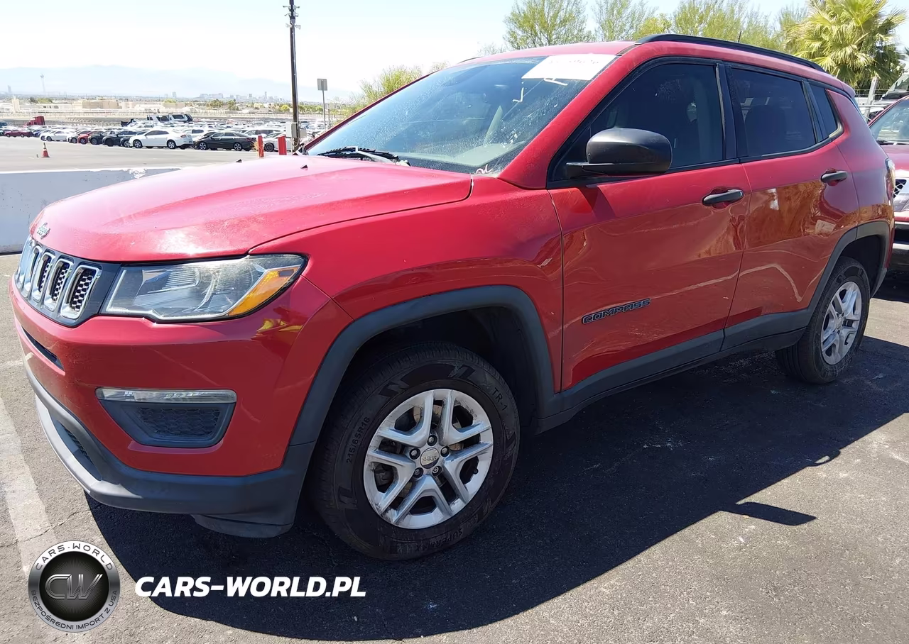 2017 Jeep New Compass Sport 4X4 VIN:3C4NJDAB5HT660897 - 2