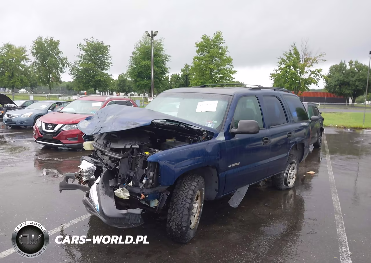 2002 Chevrolet Tahoe Commercial Fleet VIN:1GNEK13Z12J289118 - 2
