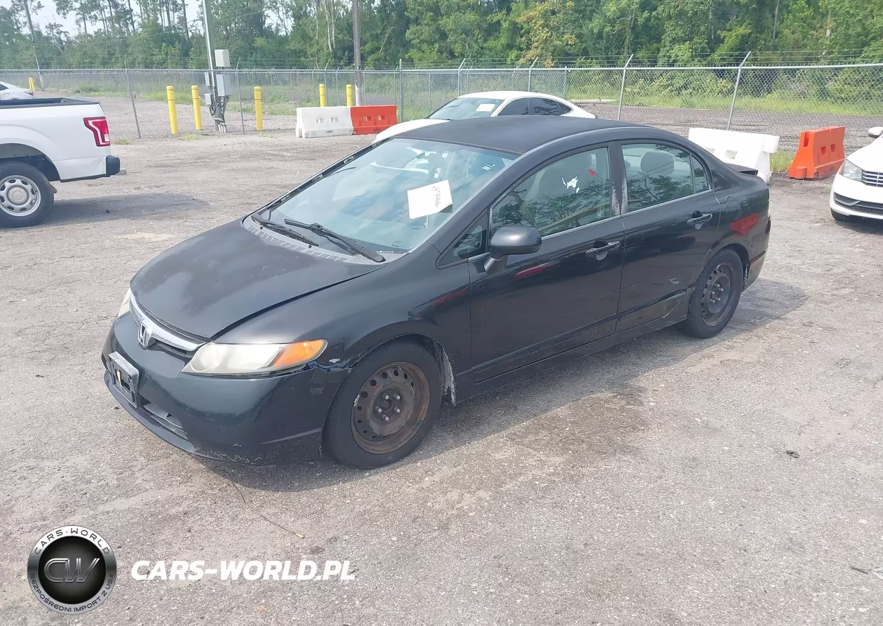 2008 Honda Civic Lx VIN:2HGFA16518H303278 - 2