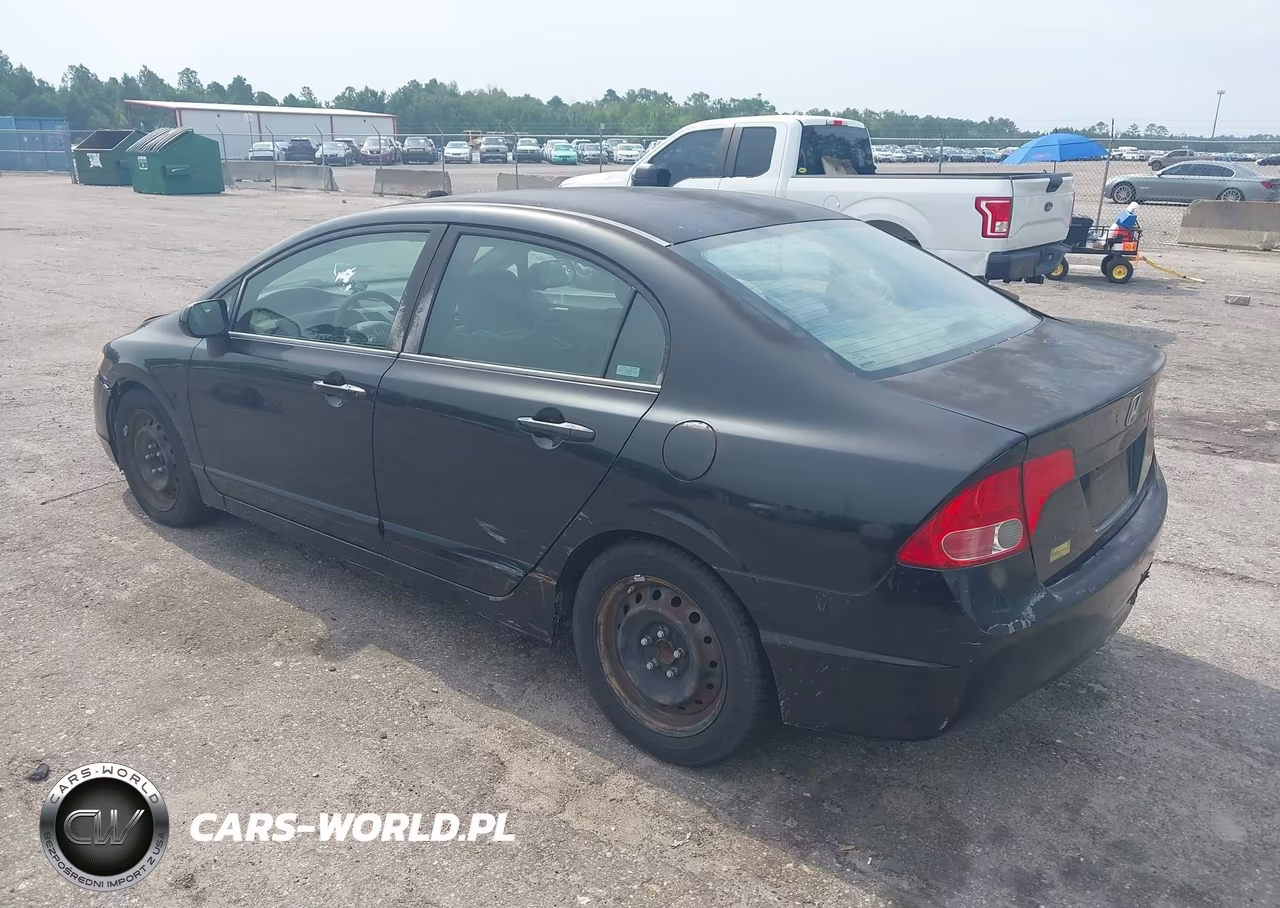2008 Honda Civic Lx VIN:2HGFA16518H303278 - 3
