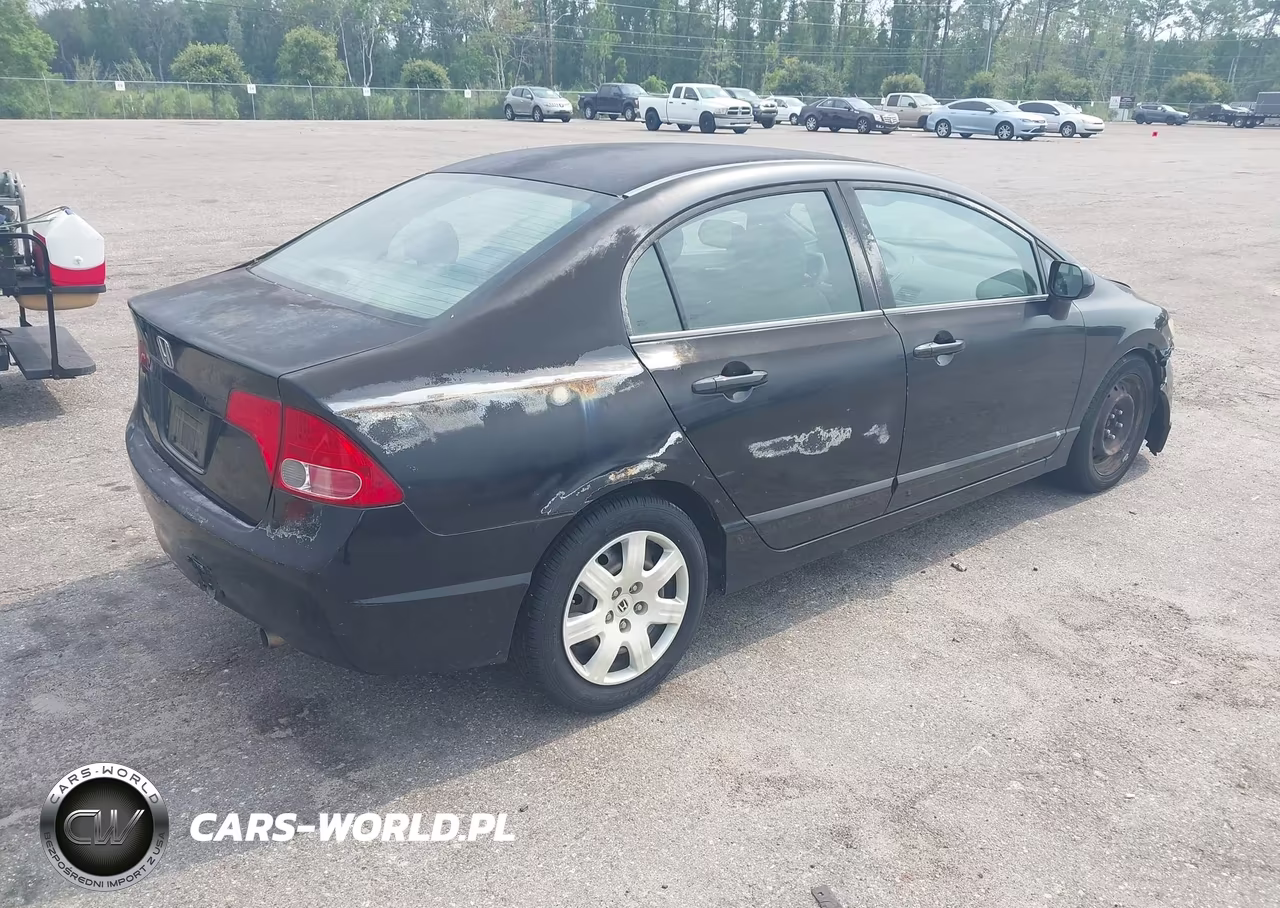 2008 Honda Civic Lx VIN:2HGFA16518H303278 - 4
