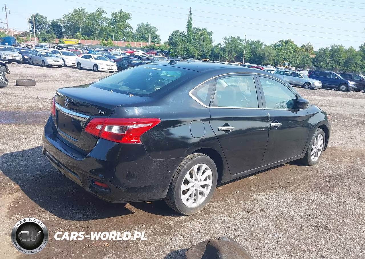 2019 Nissan Sentra Sv VIN:3N1AB7AP7KY431434 - 4