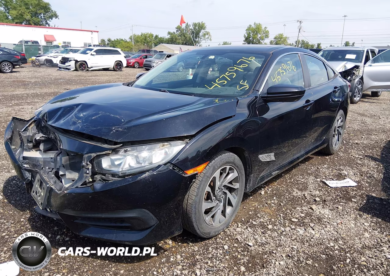2017 Honda Civic Ex VIN:19XFC2F71HE058963 - 2