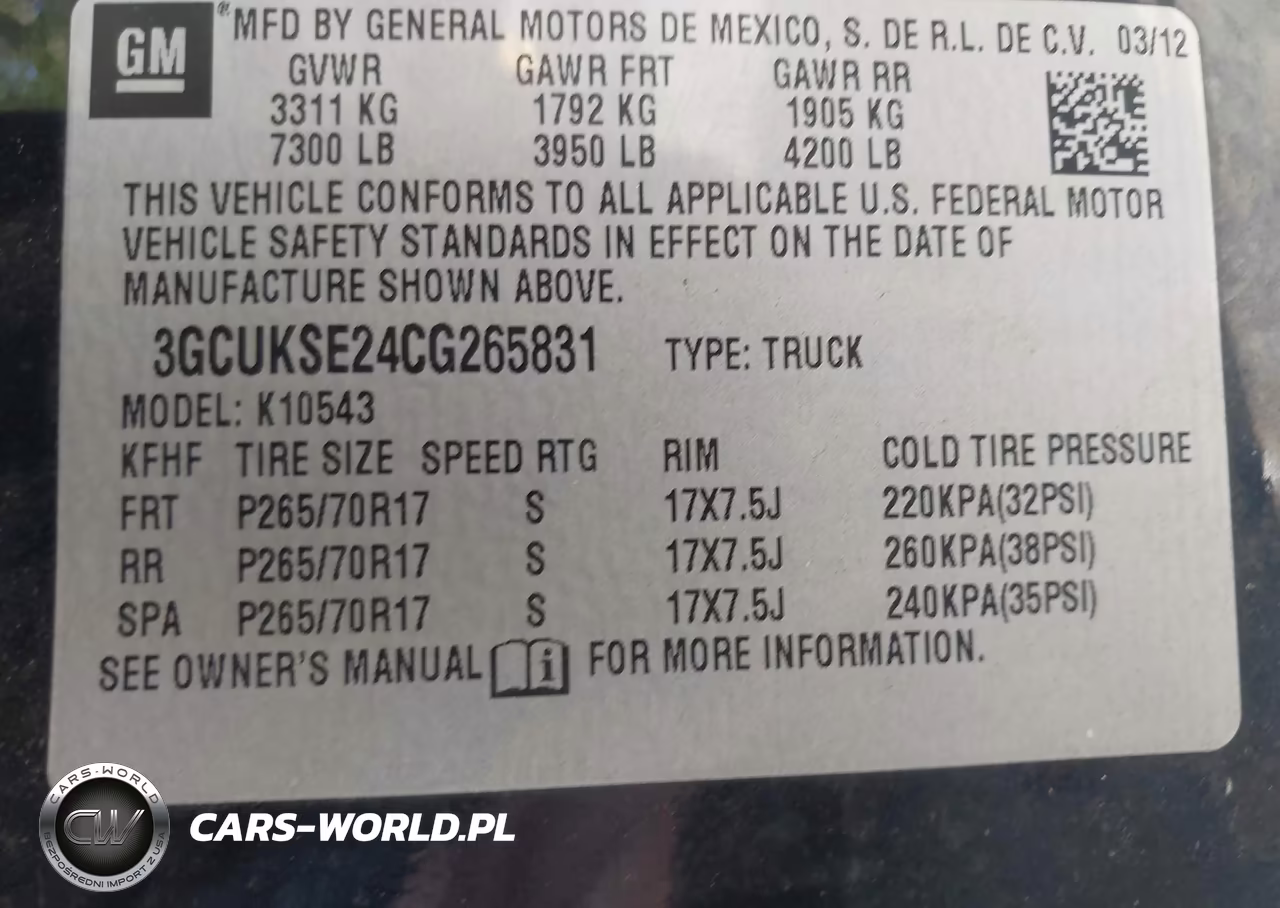 2012 Chevrolet Silverado 1500 Lt VIN:3GCUKSE24CG265831 - 9