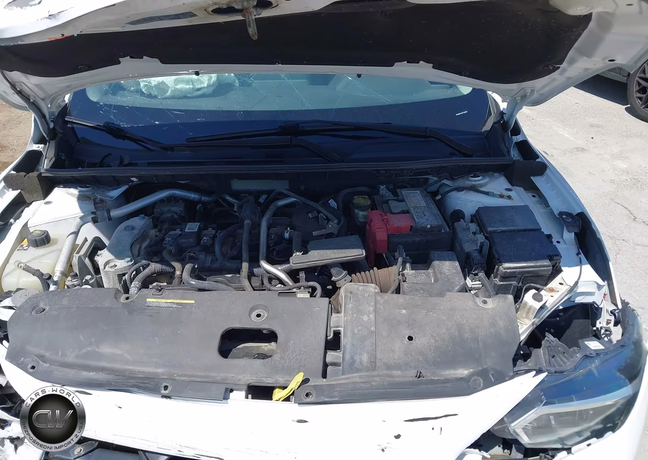 2021 Nissan Sentra S Xtronic Cvt VIN:3N1AB8BV7MY229604 - 10