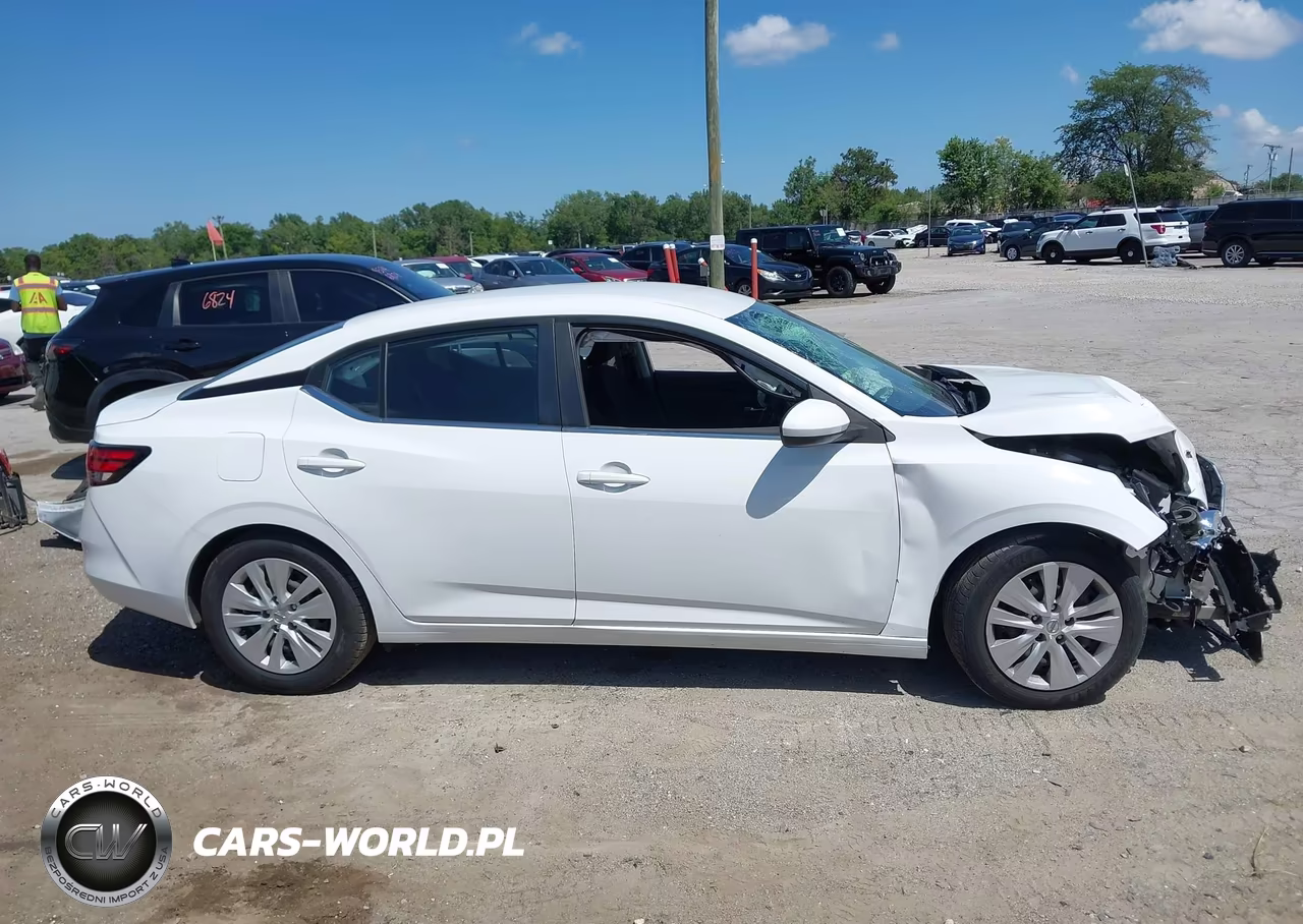 2021 Nissan Sentra S Xtronic Cvt VIN:3N1AB8BV7MY229604 - 12