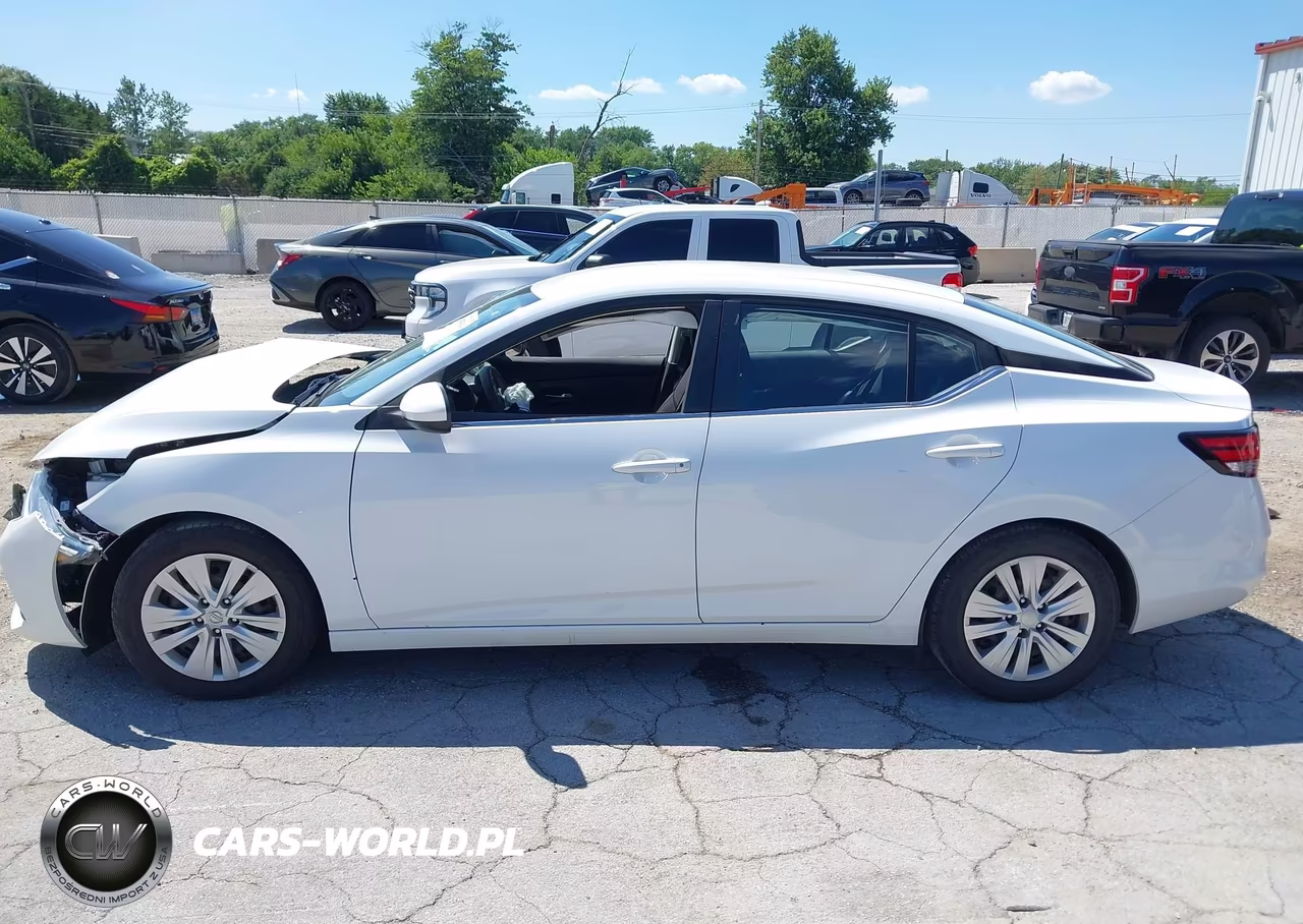 2021 Nissan Sentra S Xtronic Cvt VIN:3N1AB8BV7MY229604 - 13