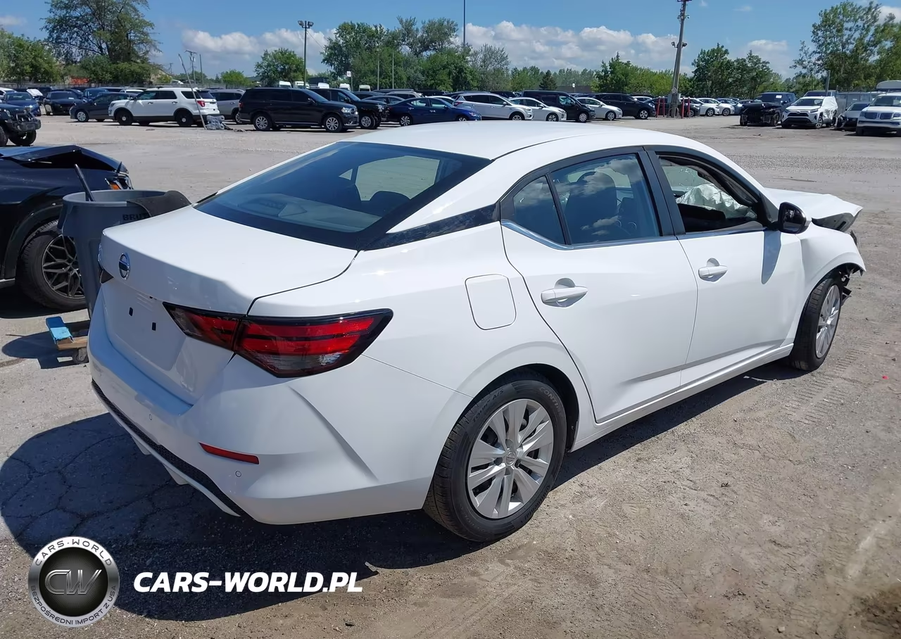 2021 Nissan Sentra S Xtronic Cvt VIN:3N1AB8BV7MY229604 - 4