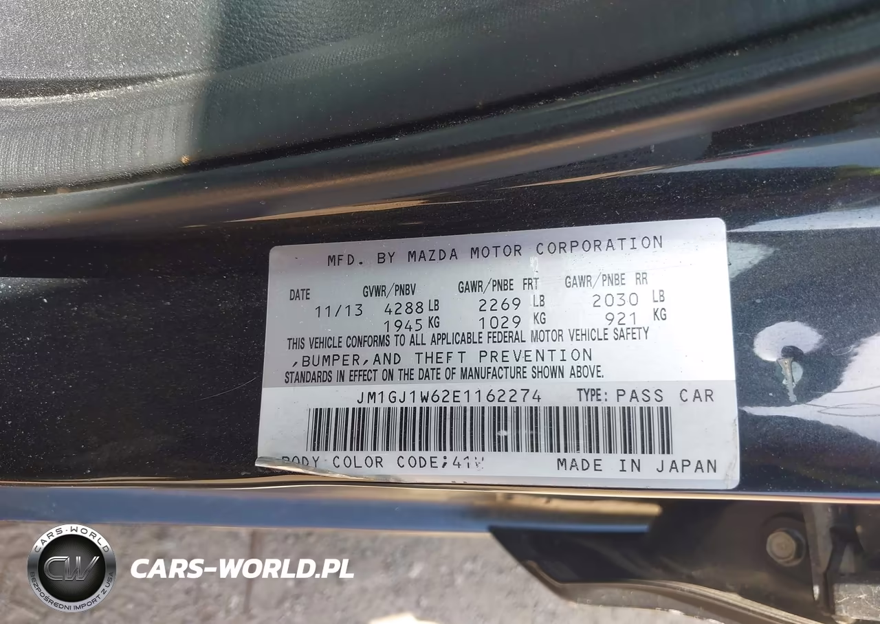 2014 Mazda Mazda6 I Grand Touring VIN:JM1GJ1W62E1162274 - 9
