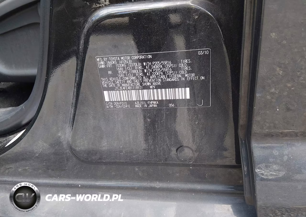 2011 Scion Xb VIN:JTLZE4FE4B1118931 - 9