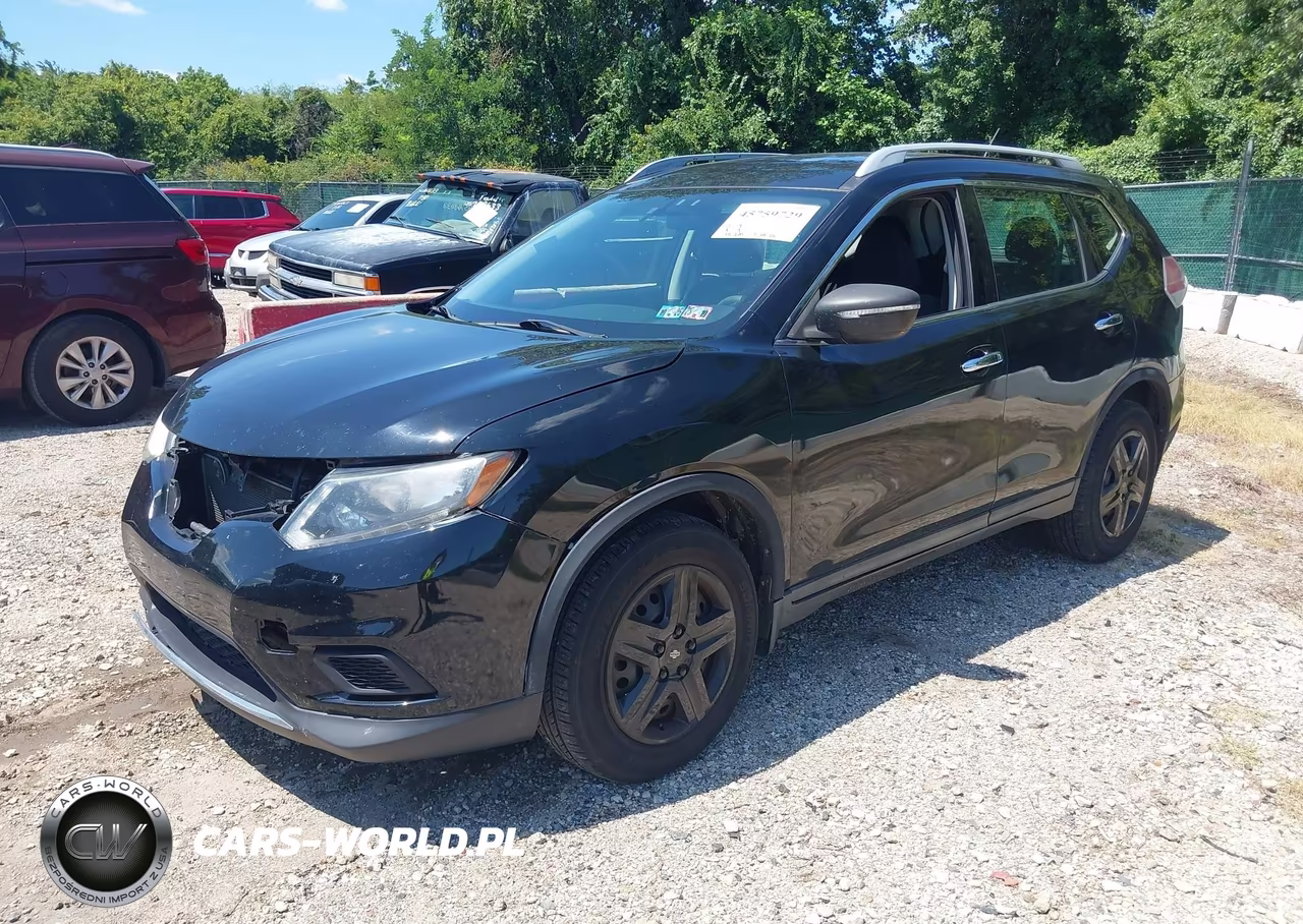 2014 Nissan Rogue S-Sl-Sv VIN:5N1AT2MV1EC848774 - 2
