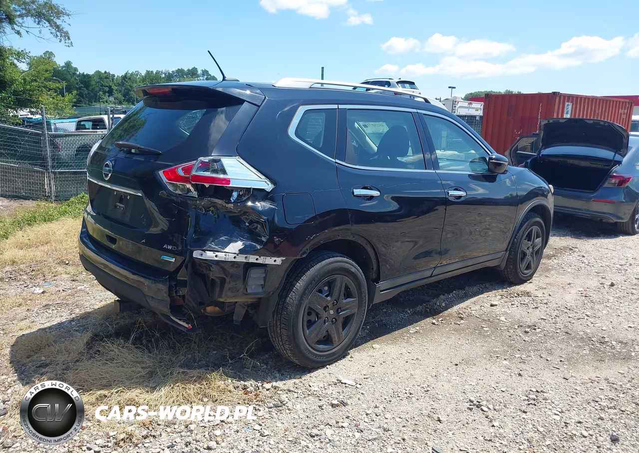 2014 Nissan Rogue S-Sl-Sv VIN:5N1AT2MV1EC848774 - 4
